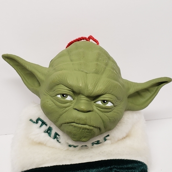 Star Wars Yoda Talking Christmas Holiday Stocking - Picture 4 of 8
